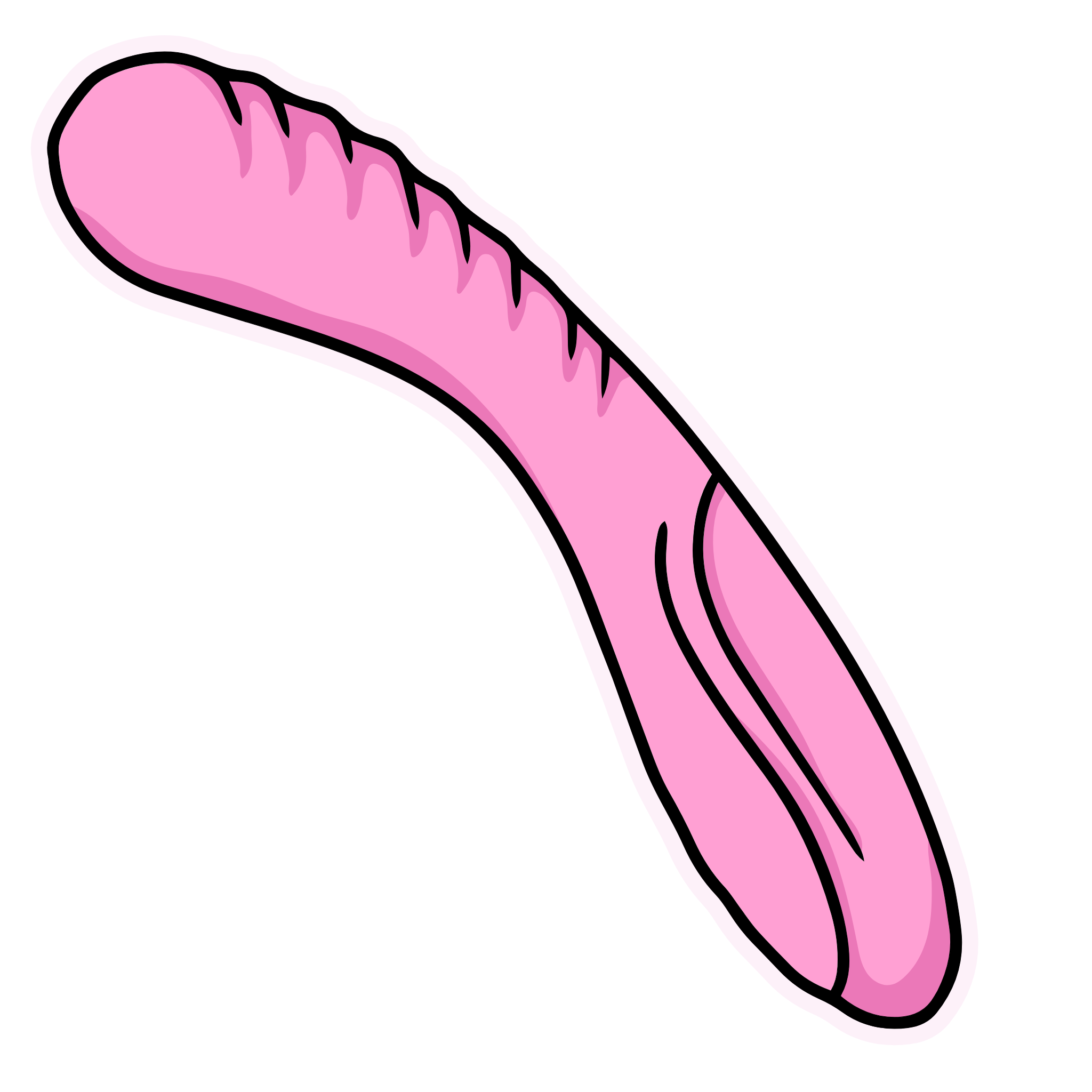 Molly classic vibrator in mint silicone